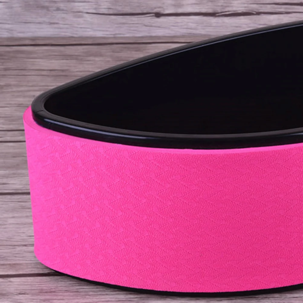 

Yoga Ring Stretch Open Back Loop Half-Wheel Back Bender Sturdy Anti-Slip High Elasticity Exercise Ring For Women Yoga Training