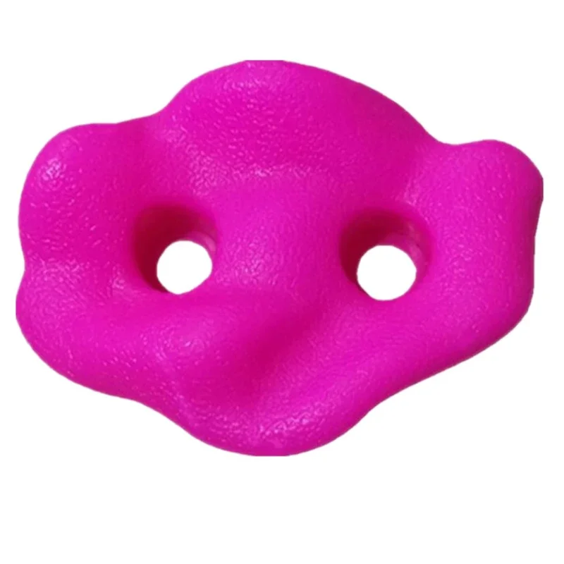 

Thickened double-hole climbing stone climbing wall