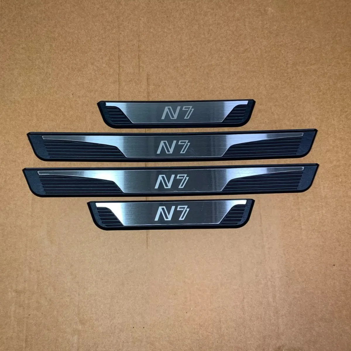 

ABAIWAI For Nissan Primera 2025 2026 2027 Door Sill Plate Strip Stainless Steel Side Step Accessories Cover Car Sticker Interior
