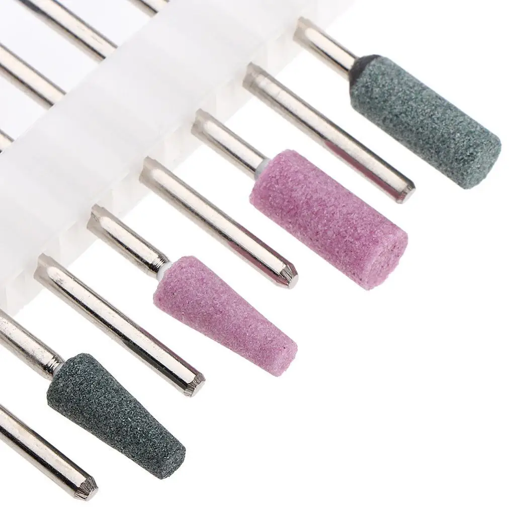 

Nail Grinding Head 8pcs Carbide Nail Drill Bit Kit Manicure Pedicure Tool Set for Salon Beauty Parlor and Home Use