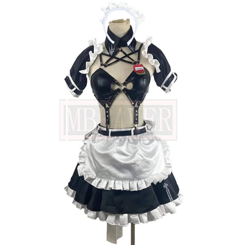 Game Azur Lane KMS Ulrich von Hutten Cosplay Costume Party Christmas Halloween Custom Made Any Size