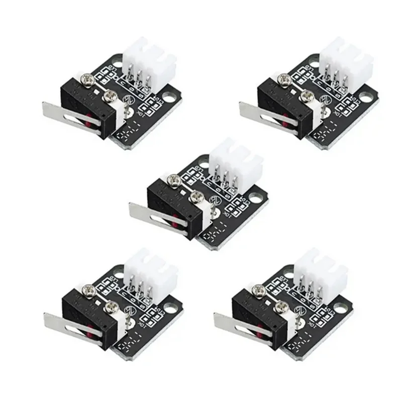 4 Pcs 3D Printer  Limit Switch Endstop Mechanical Limited Switch Module Compatible With Ender 3 CR10