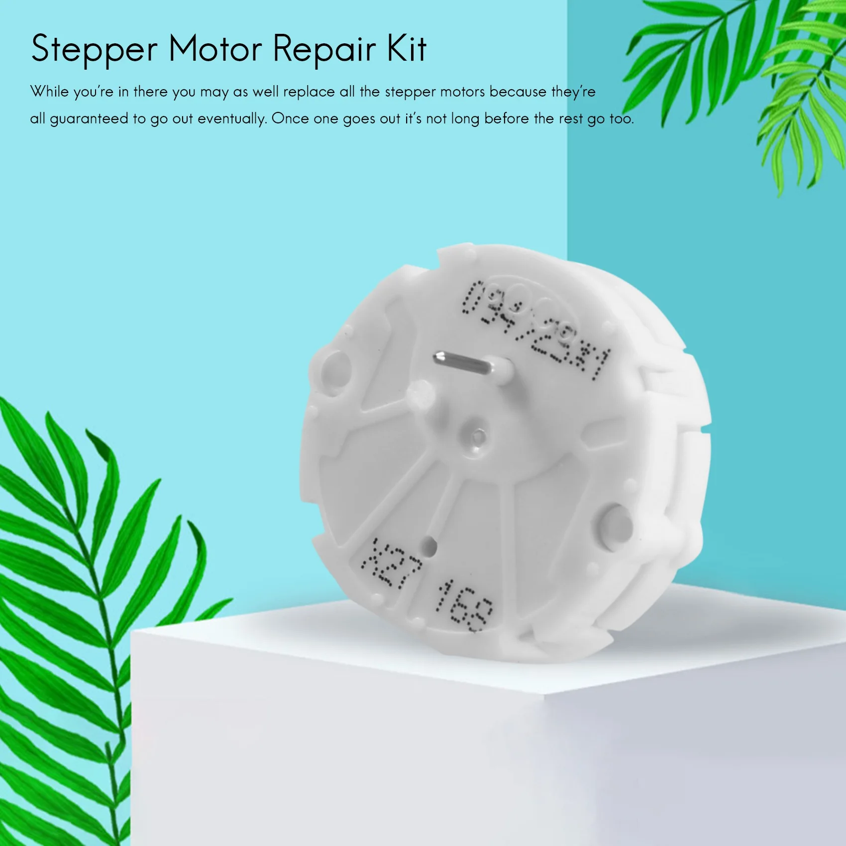 GM Stepper Motor Repair Kit, se adapta a todos 03-06 Chevy Silverados, Tahoe, Yukons, Suburbans, X27 168, 6 Motor Kit e 10PCs Lâmpadas