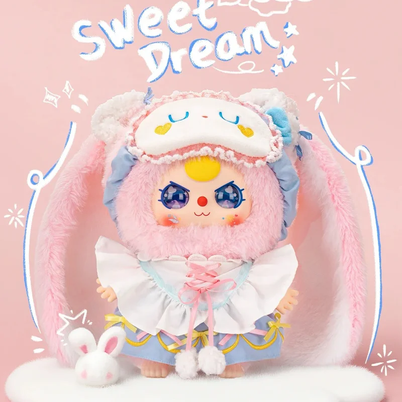 Baby Drei 400 % Süße Traum Serie Plüsch Blind Box Anime Figur Puppe Desktop Dekorative Mystery Box Sammeln Spielzeug Weihnachten Geschenke