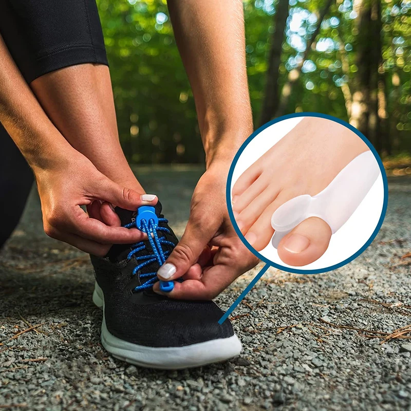 Linderung von Ballenzehen mit 2 weichen Big Toe Corrector – perfekt für nächtliche und private Nutzung, langfristiger Komfort – Detail 8