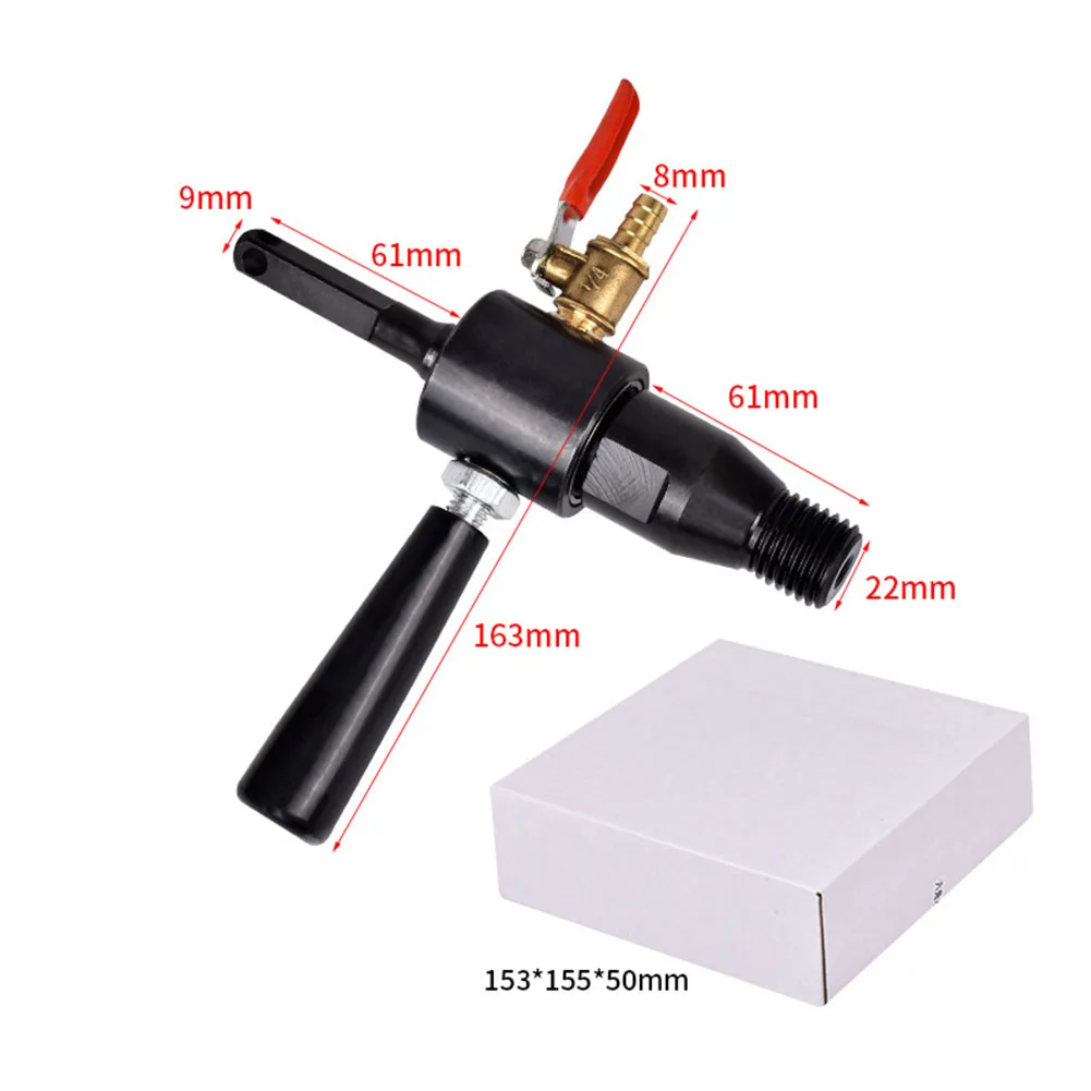 

Connecting Rod Electric Hammer Adapter For Water Drilling Tasks Adjustable Converter Easy To Carry Optimal Performance