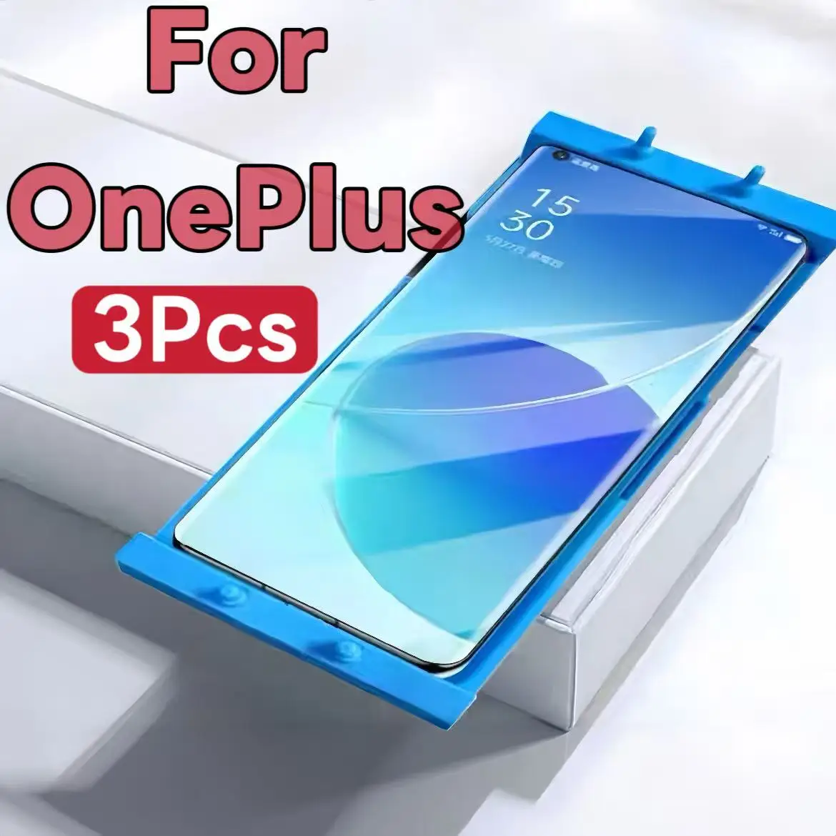 

HD Screen Protector for OnePlus 9 / 10 / 11 / 12 Pro Series, Not Tempered Glass, 3 Pack