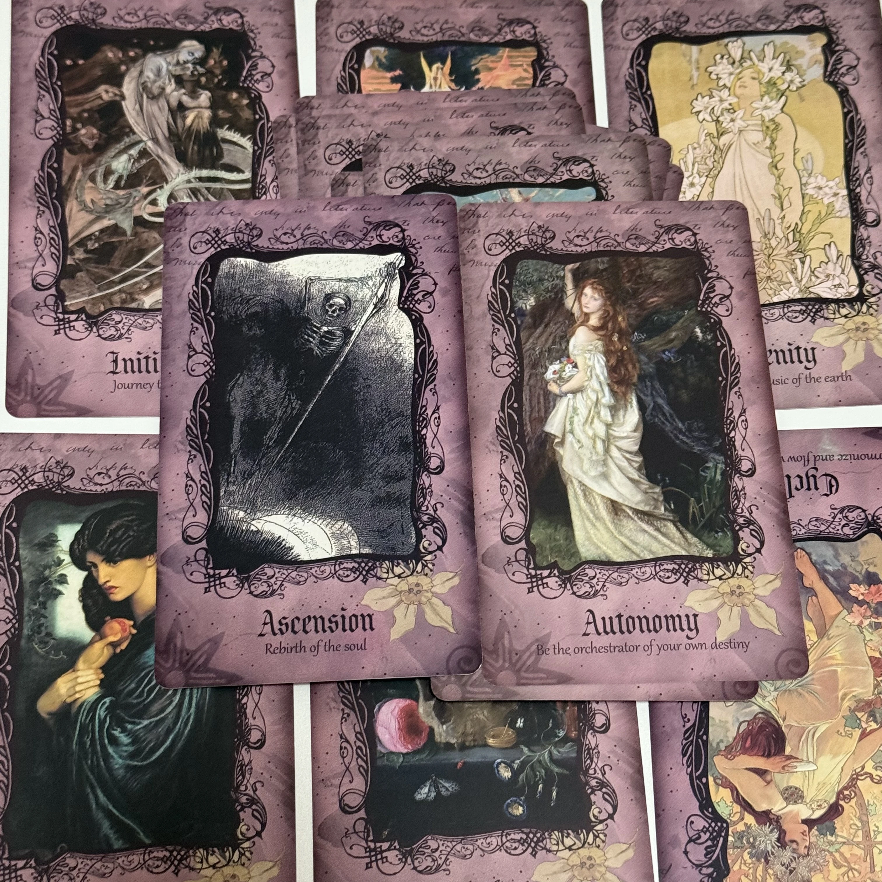

Persephone Oracle Cards A 22 Cards Shadow Work Goddess Deck Oracle Cards 12*7cm