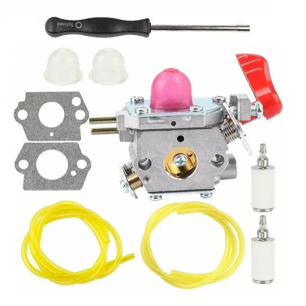 المكربن مع مجموعة أدوات ل 25cc 215mph / 470 Cfm منفاخ الغاز حديقة أداة السلطة استبدال مجموعات المكربن