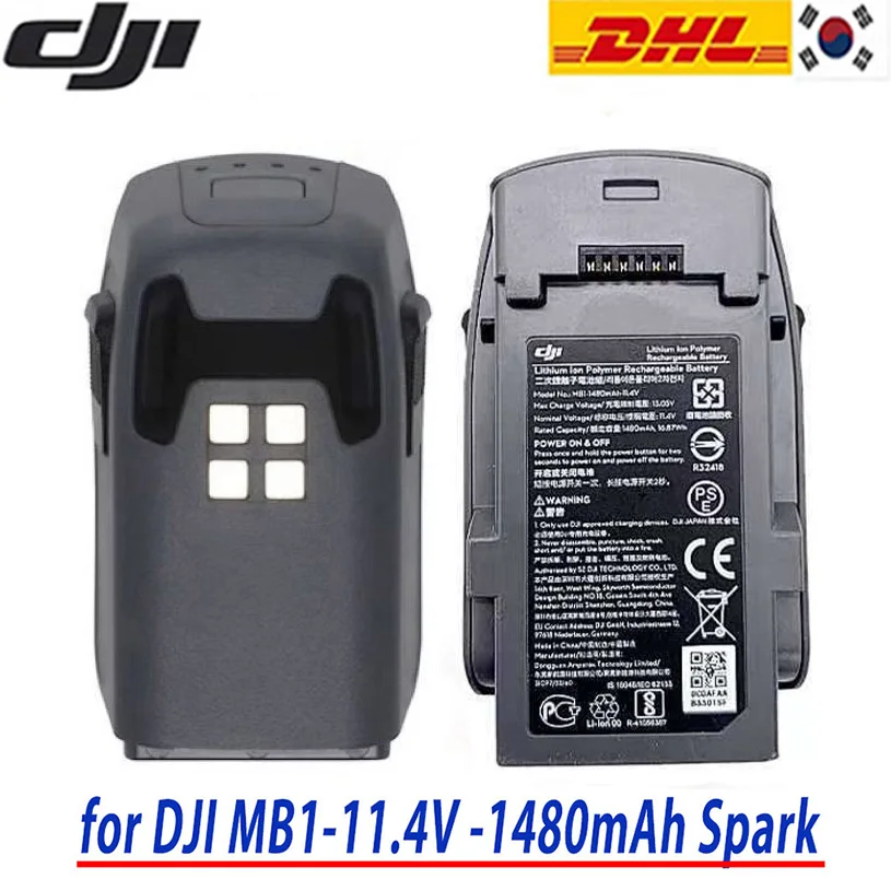 

100% Original 1480mAh for DJI MB1-1480mAh-11.4V Spark Drone Rechargeable Battery