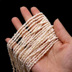 Real Natural Freshwater Pearls Beads 3-4mm Flat Beads for DIY Fashion Jewelry Making Earrings Bracelets Necklaces Accessories