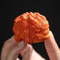 Color-changing tea pet mini Zhaocai Pixiu resin decoration tea table decoration kung fu tea set accessories