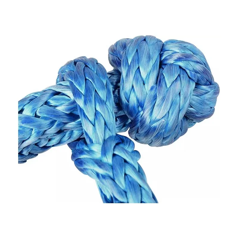 17T لينة تكبل 4x4 الاصطناعية حبل UTV 4x4 مركبة تكبل حزام واقية حبل الثقيلة مقطورة قبالة الطريق سحب ATV ونش #5