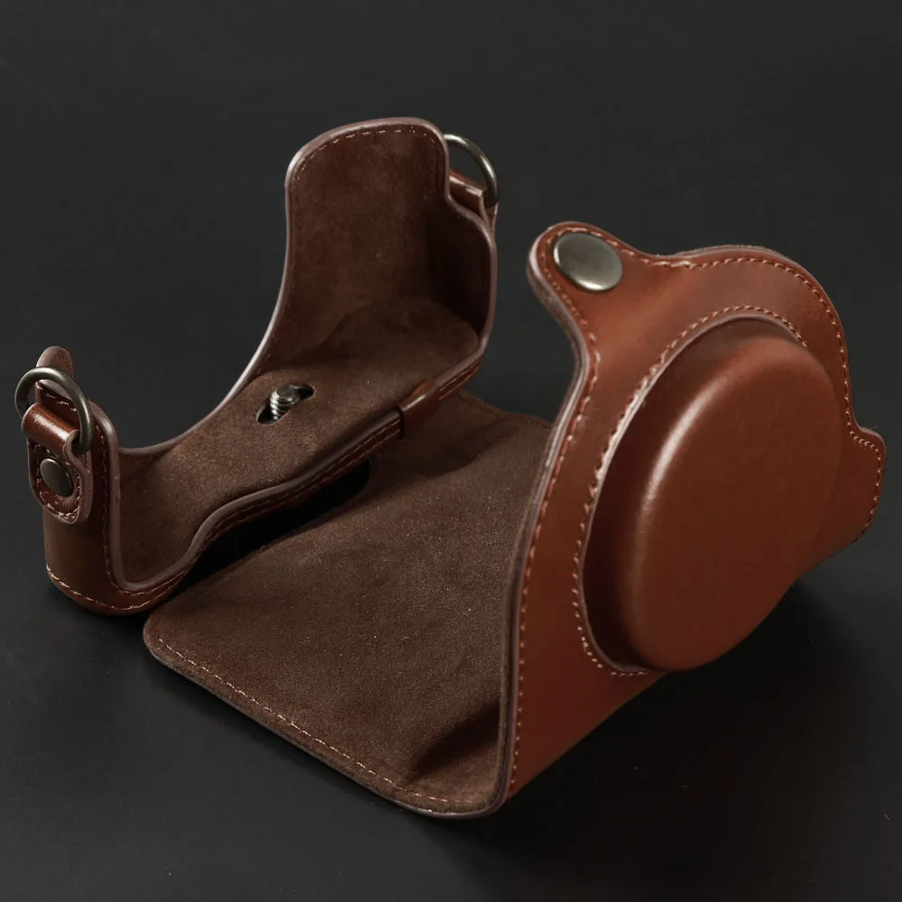 حقيبة كاميرا ، حافظة PU بحزام ، كاميرات سوني HX90 HX80