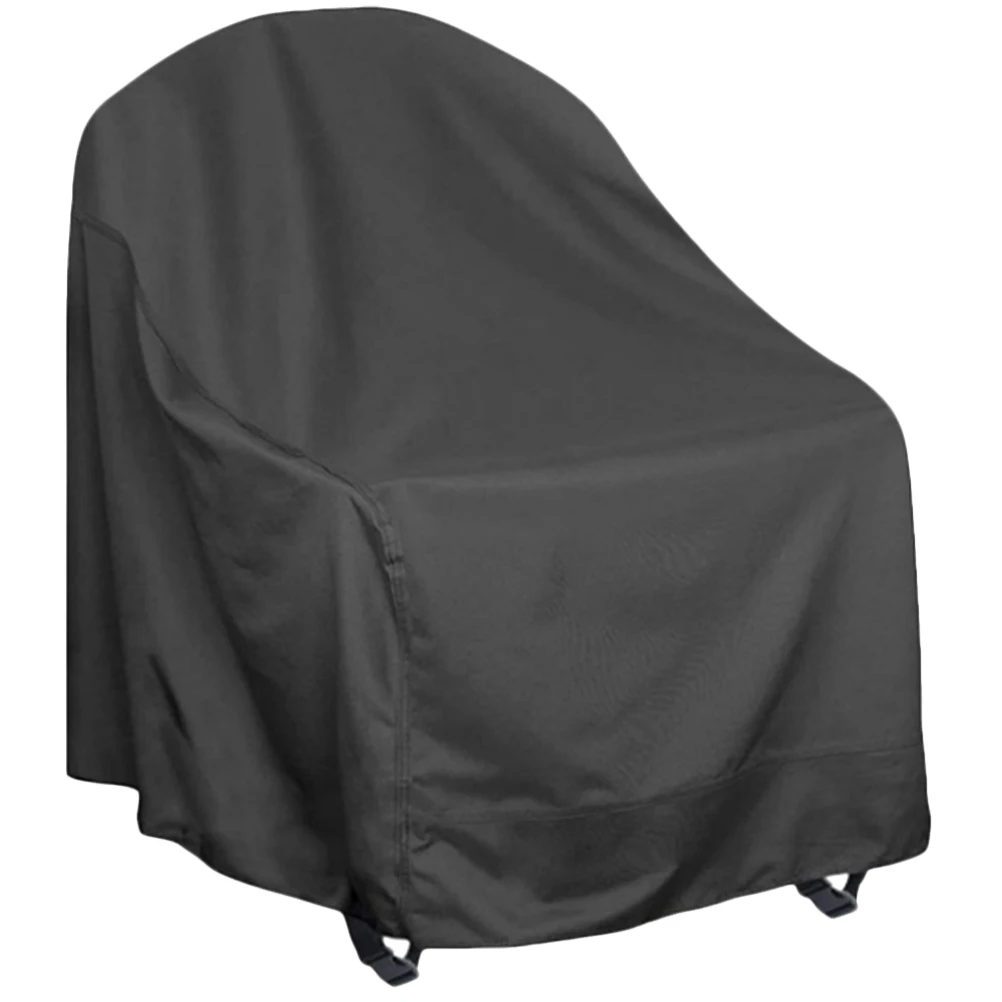 

Waterproof Dustproof Chair Cover 30x34x385In Black Outdoor Rocking Chairs Patio Furniture Covers Foldable Portable Easy Clean