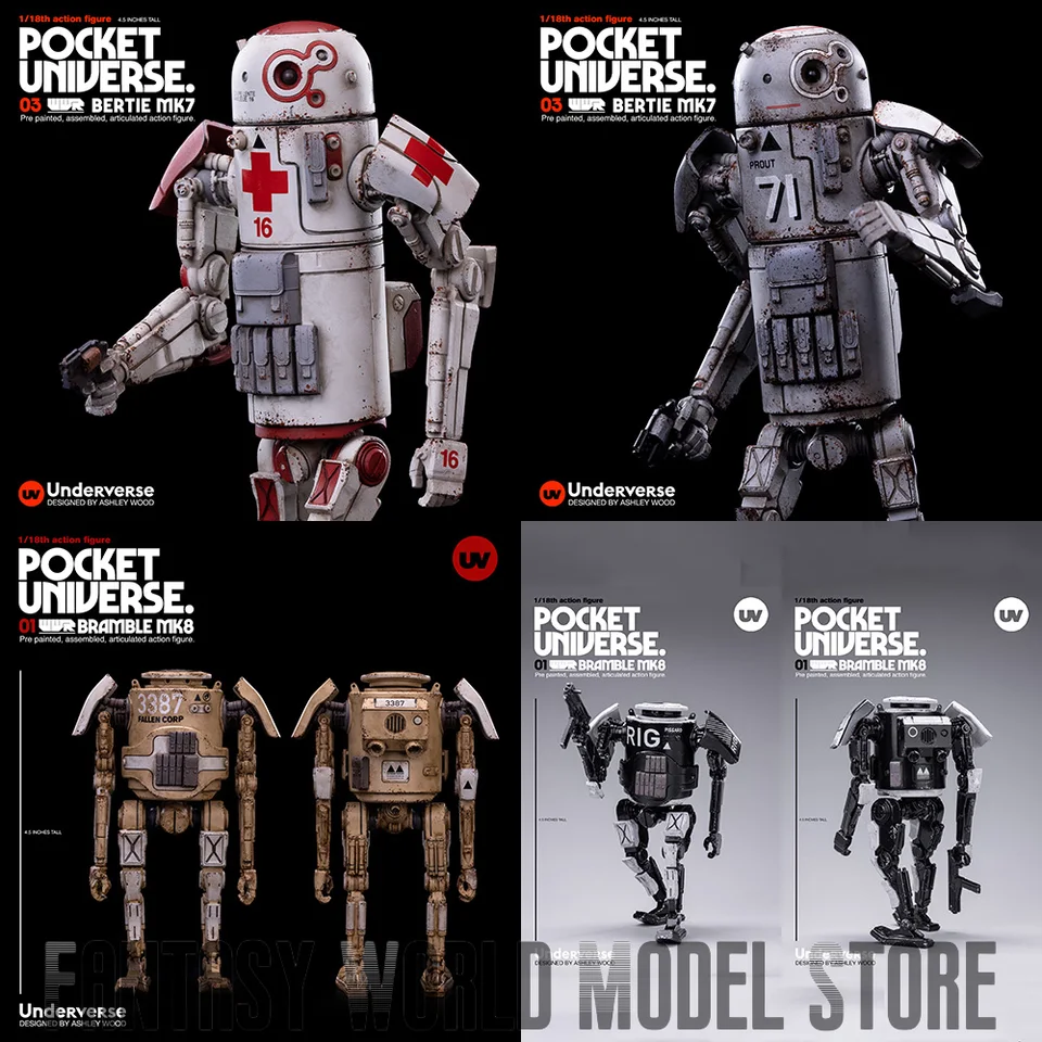 In Stock UV UNDERVERSE 1/18 Scale Collectible Pocket Universe WWR