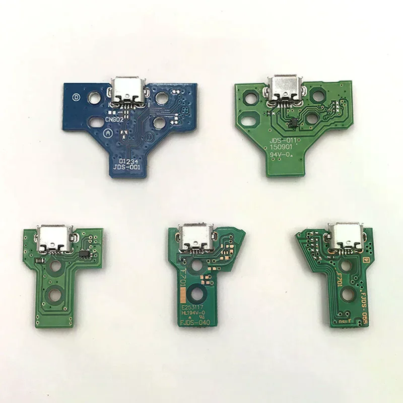 For 12pin Jds 011 030 040 055 14pin 001 Connector Usb Charging Port Socket Circuit Board for Ps4 Controller