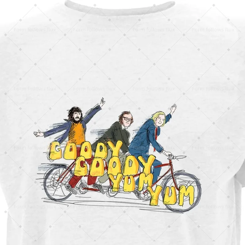 

2026 men T-Shirt Hoodie Hand Drawn Comic style The Goodies British Comedy Cycling Unisex S-6XL Plus Size Friendly
