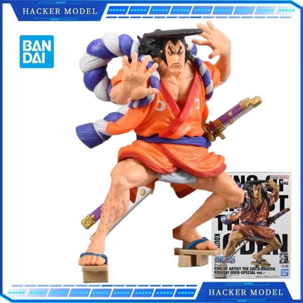 

Bandai оригинальное аниме One Piece KOA The King of Artist Wanno Country Kozuki Oden Экшн-модель Коллекционные игрушки Коллекция аниме