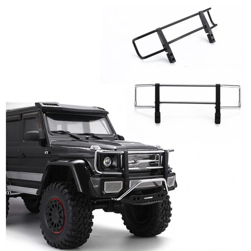 For 1/10 TRX6 TRX4 Mercedes-Benz G63 G500 Quick-Release Front Bumper On The Desert Front Bumper ,Black