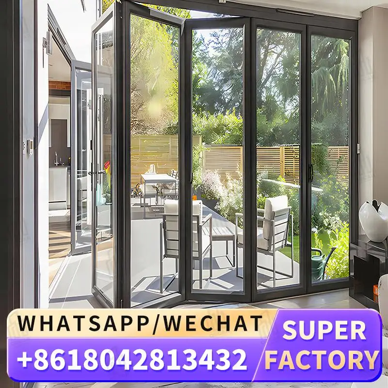 

Customizable Windows Foldable Door Ideal for European Commercial Spaces Innovative Factory Made Windows Foldable Door
