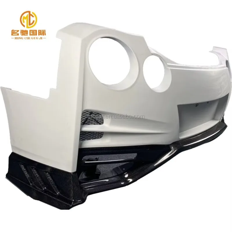 Auto Accessories for GTR GTR35 Bumper Rear Diffuser Body Kit Assembly Carbon Fibre TS Style Rear bar Rear Bumper