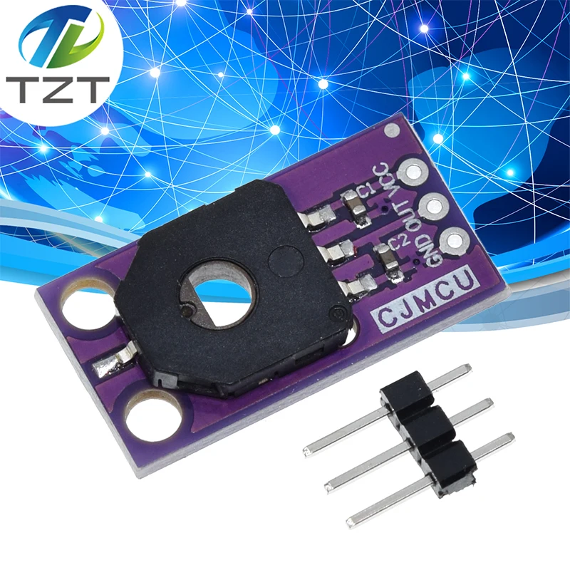 

TZT CJMCU-103 поворотный угловой датчик SMD, пыленепроницаемый модуль потенциометра с датчиком угла SV01A103AEA01R00