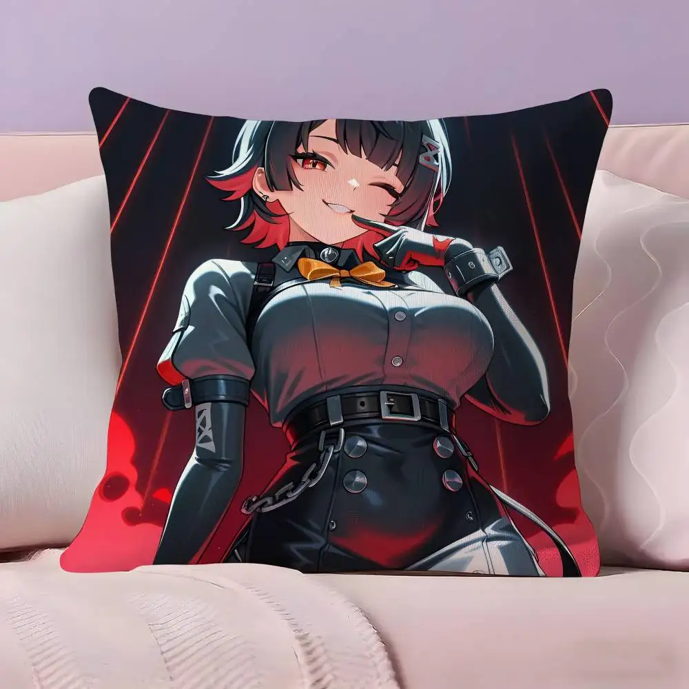 

Game Z-Zenless Zone Zero Ellen Joe Pillow Case Pillowcase Ultra Soft Skin Friendly Fabric Cloud Like Comfort & Concealed Zipper