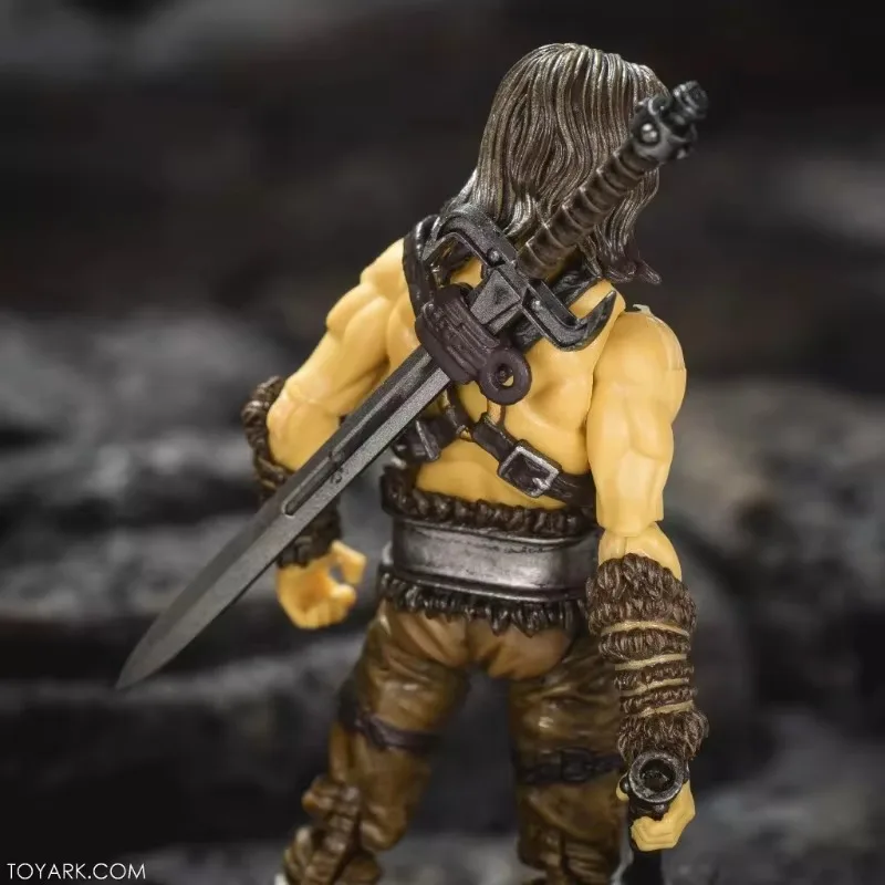 BFS 3,75 cala 1/18 H.A.C.K. S Magiczna fala 4 Wędrujący wojownik Figurka prezentowa Kolekcja lalek Halloween Zabawka dla chłopca