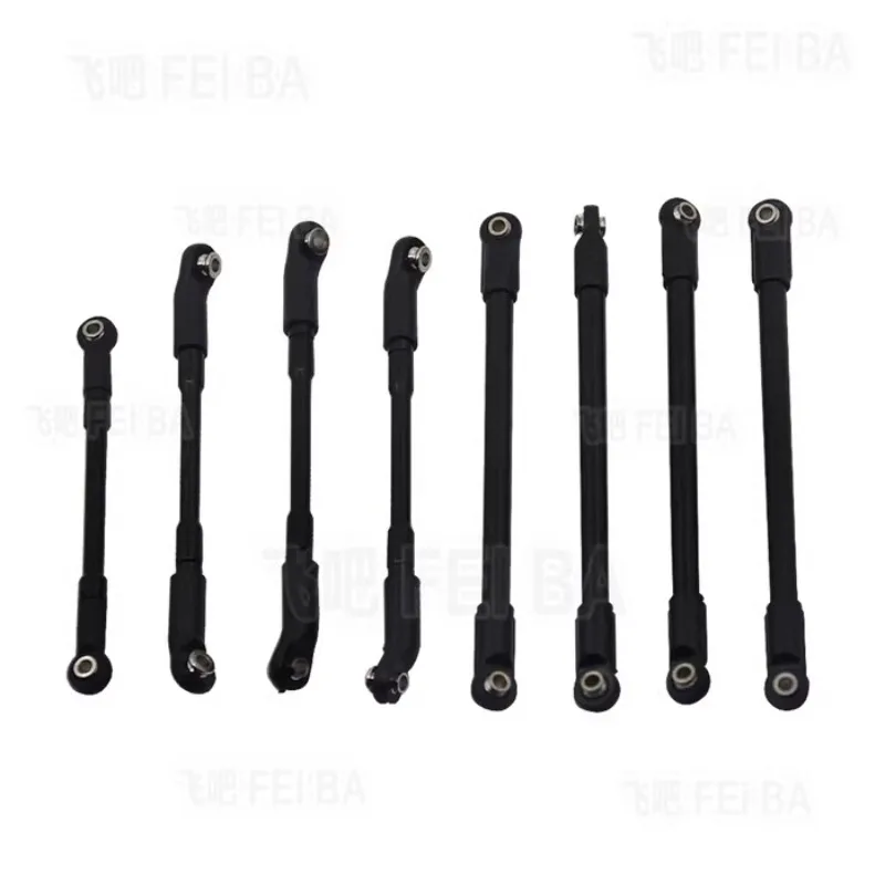 

Metal Frame Chassis Special Pull Rod Set (8 Pieces) 1 Set for 1/10 RC Crawler Car RC4WD D90 DIY Modification Accessories