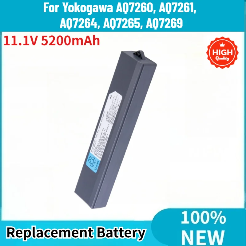 High Quality 3UR18650F-2 11.1V 5200mAh Battery for Yokogawa AQ7265, AQ7269,AQ7260, AQ7261, AQ7264 Replacement Battery