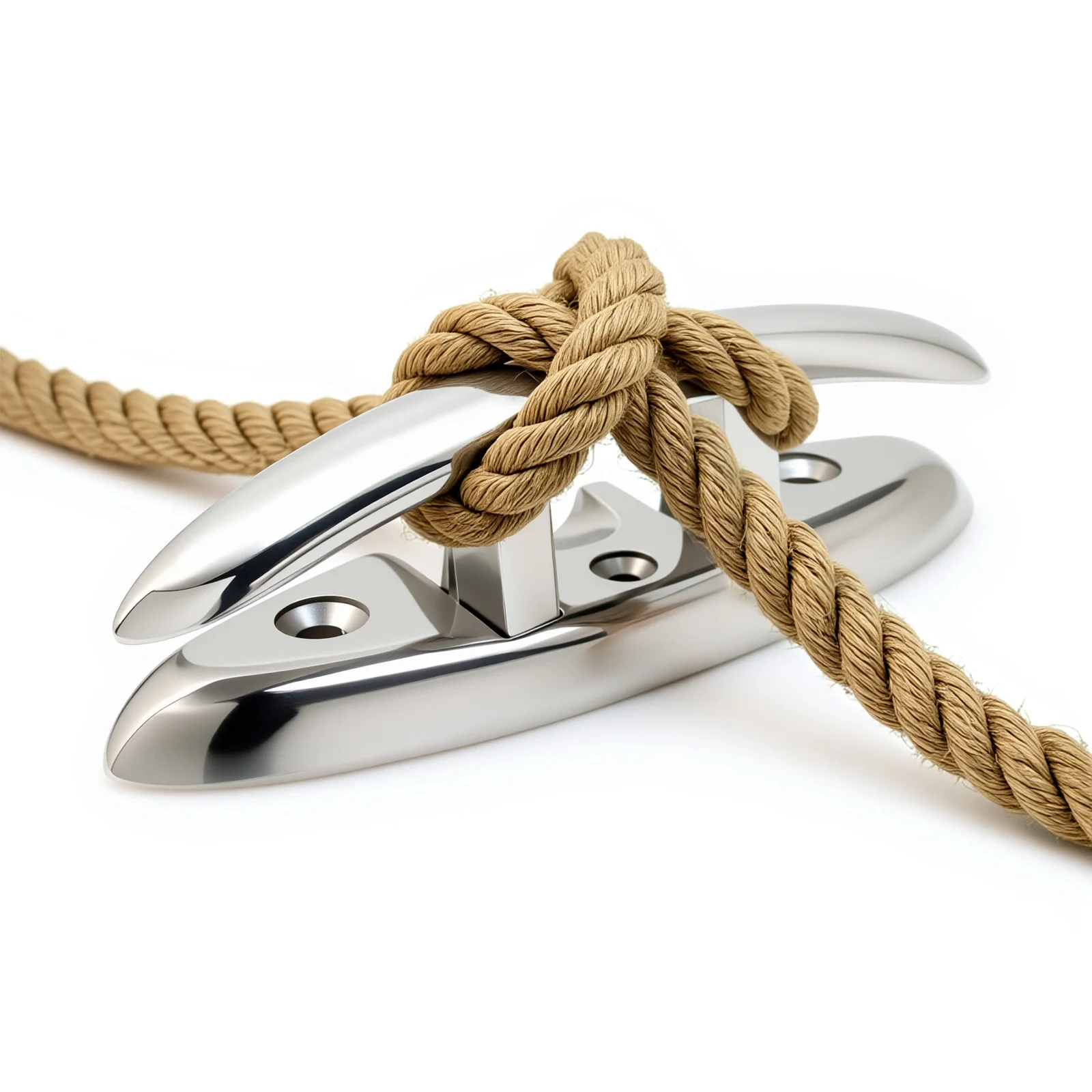 6 인치 해양 등급 보트 스테인레스 스틸 316 접이식 풀업 클리트 독 데크 선박 요트 보트 용 해양 하드웨어 라인 로프 클리트