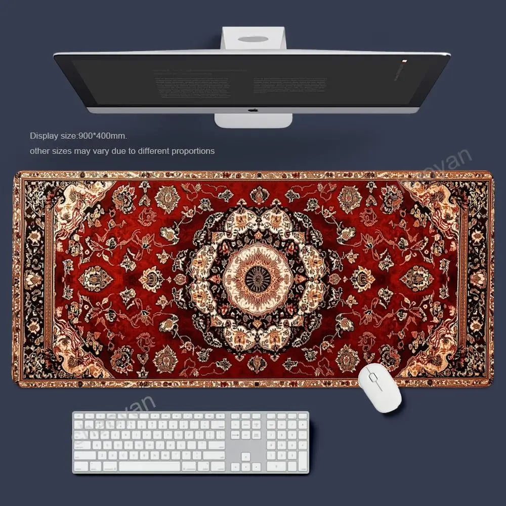 

New Persia Mouse Pad Gamer Office Accessories Pc Cabinet Games Desk Mat Computer Desks Keyboard Gaming Mats Long Desk Pads