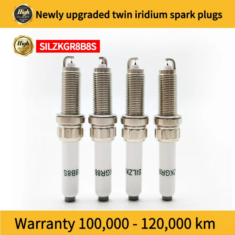 12120041666 Dual Iridium Spark Plugs 94201 SILZKGR8B8S BERU Z366 CH For New BMW Mini 1.5T/2.0T/3.0T B38/B48 engines