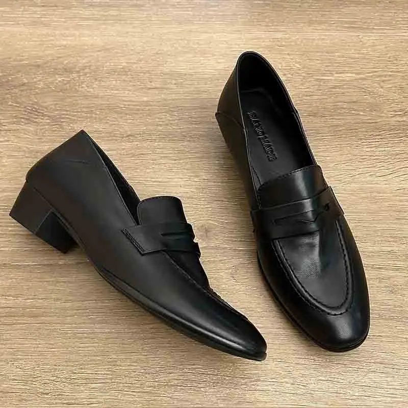 

Женские туфли Le Fu в британском стиле, коллекция Весна-Осень 2026, новые ретро-модели на толстой подошве