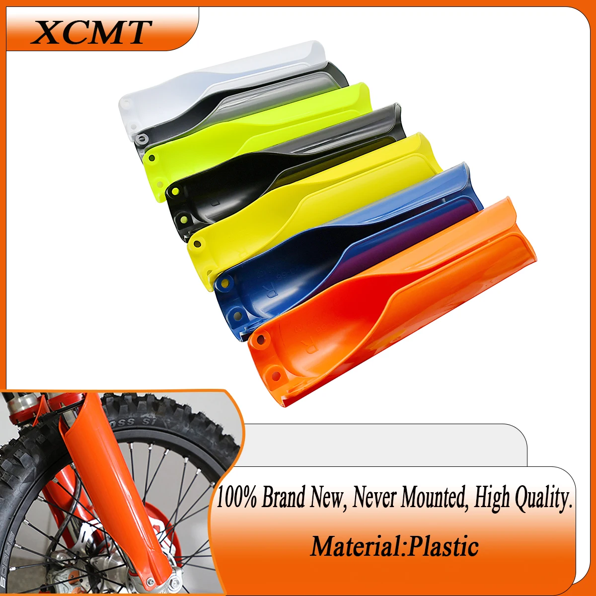 

Motorcycle Shock Absorber Guard 2021 Fork Protector Cover For KTM Husqvarna EXC EXCF SX SXF XC XCF XCW XCFW FC TC TE TX 125-501