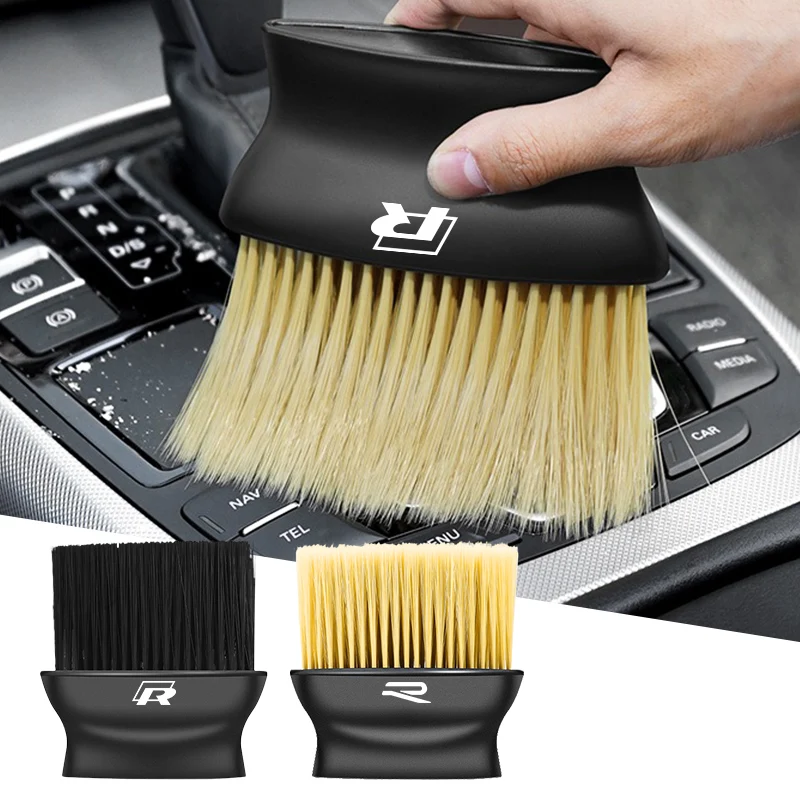 فرشاة تنظيف تفاصيل السيارة المحمولة لسيارة Volkswagen Tiguan Bora POLO PASSAT CC Touran GOLF Jetta Arteon T-CROSS MK6 MK7 MK8 B6 B7