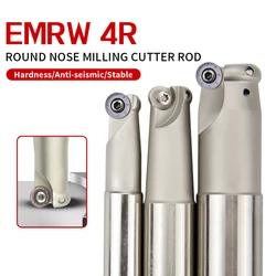 EMRW4R round nose milling cutter C12-C20 1T/2T shock-resistant tool holder boring bar holder for RPMT/RPGT08 cutting tool