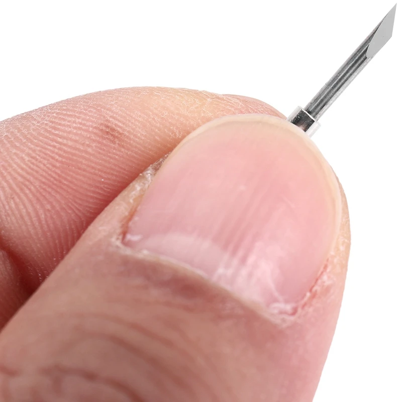 16 Stuks 30/45/60 Graden Graphtec Cb15 Cb15u Vinyl Cutter Blade + Graphtec Cb15 Cb15u Blade houder