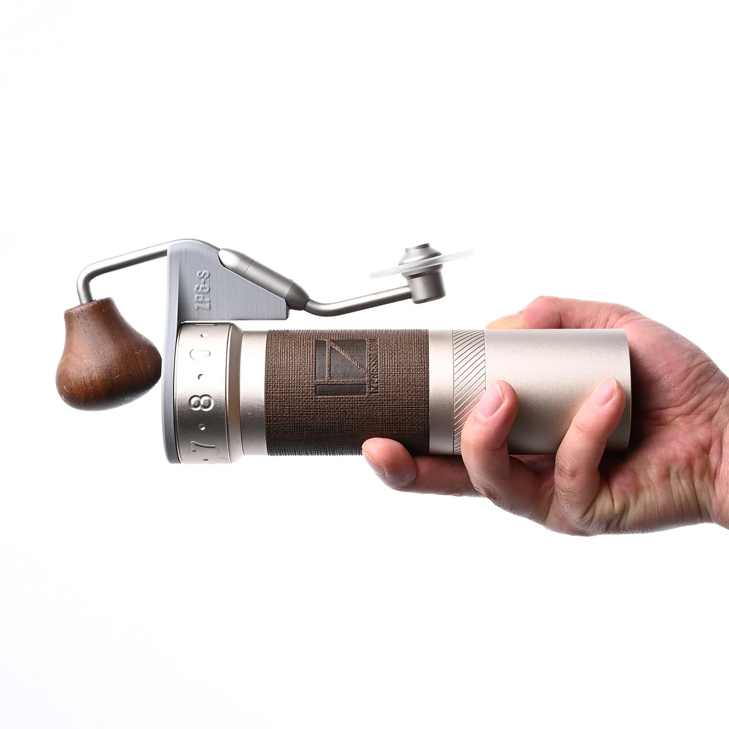 Manual Coffee Grinder Handle Storage Accessory Compatible For 1Zpresso Zp6-S Grinder Home Coffee Brewing - view 4