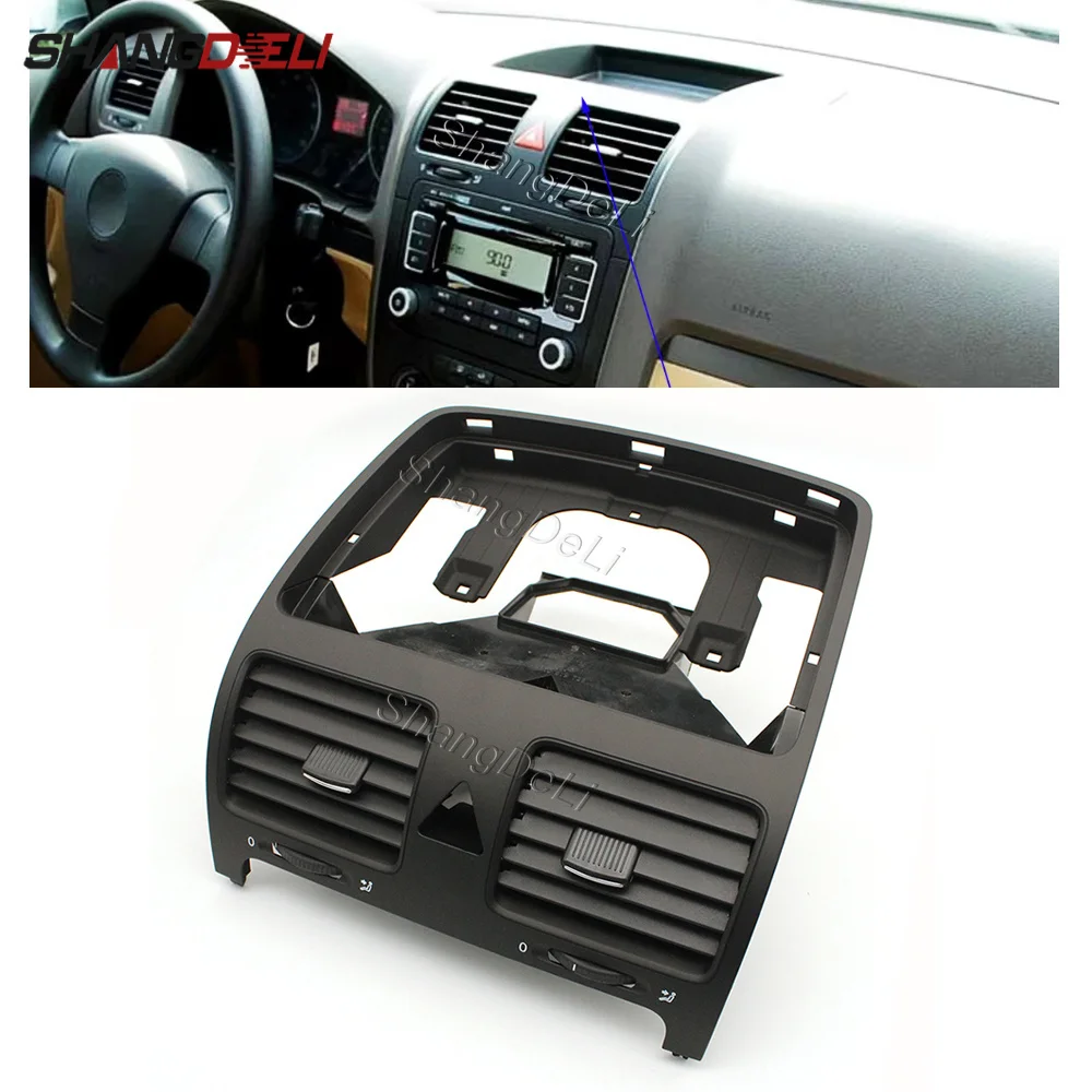 

Dashboard Center Air Vent Replacement for VW GOLF MK5 2004-2009 JETTA MK5 2006-2011 RABBIT Center Air Vent
