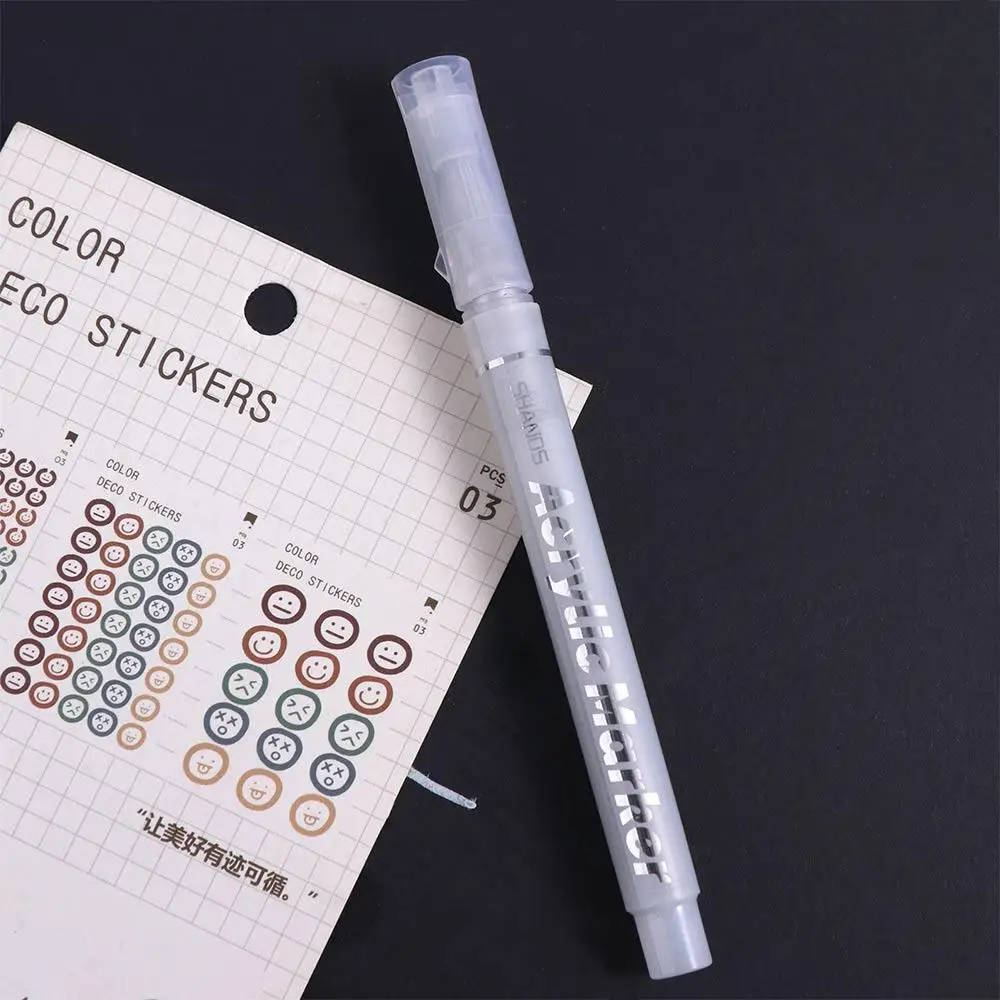 

Archival Ink Art Marker Fine Line Pens Hook Liner Pens High Gloss Pen White Ink Gel Pen White Painting Graffiti Pens