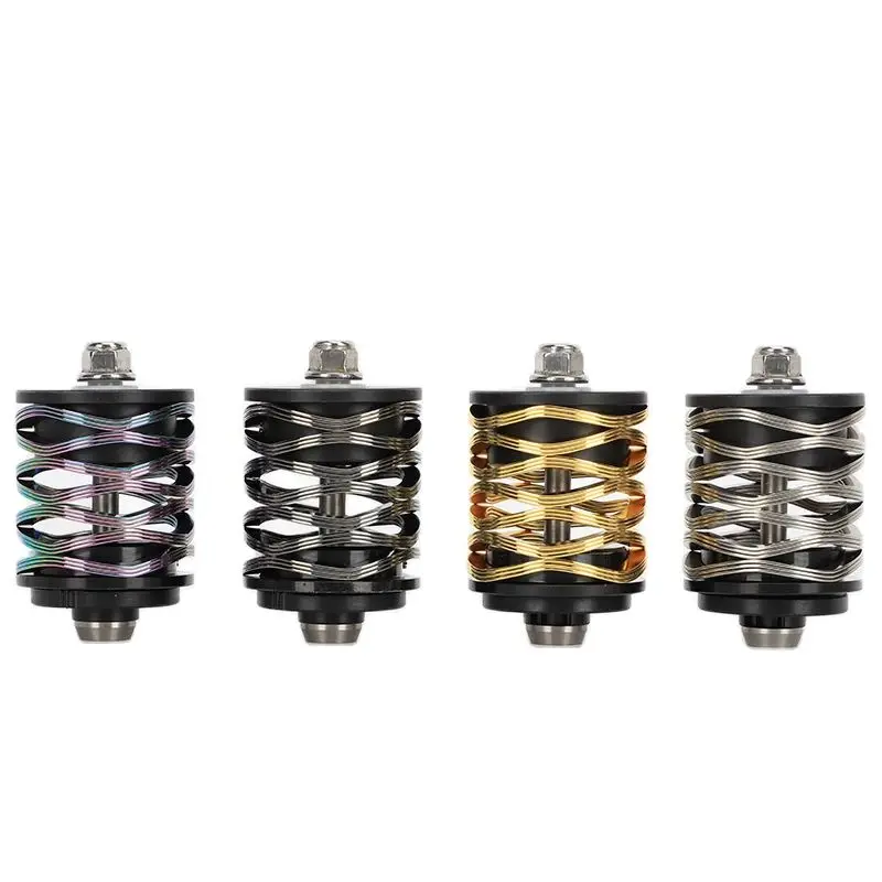 

Bicycle Rear Shock for Brompton Folding Bike Springs Suspension Triple Layer Titanium Axis Steel Axis