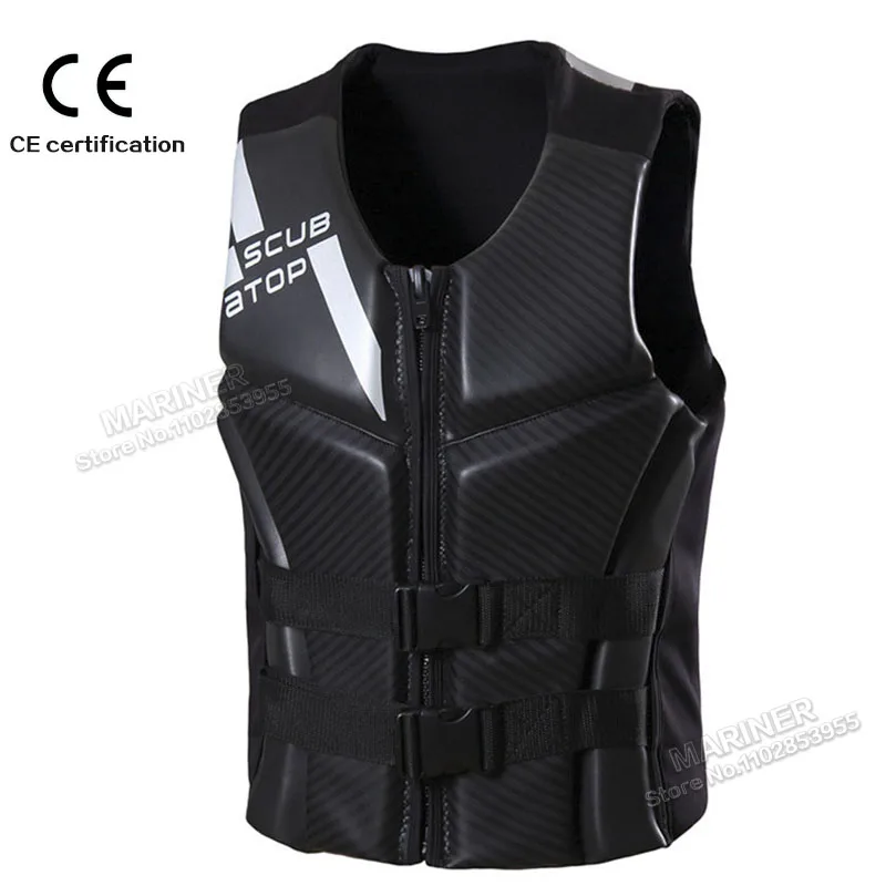 Life Jacket for Adults Neoprene Men Life Vest Water Sports Swim Drifting Fishing Jet Ski Vest Kayaking Boat Women Life Jackets