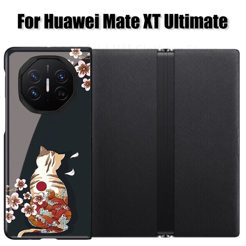 

For Huawei Mate XT Ultimate Chinese style Phone Case For GRL-AL10 Shockproof Glass Protection Cover For Huawei Mate XT Ultimate