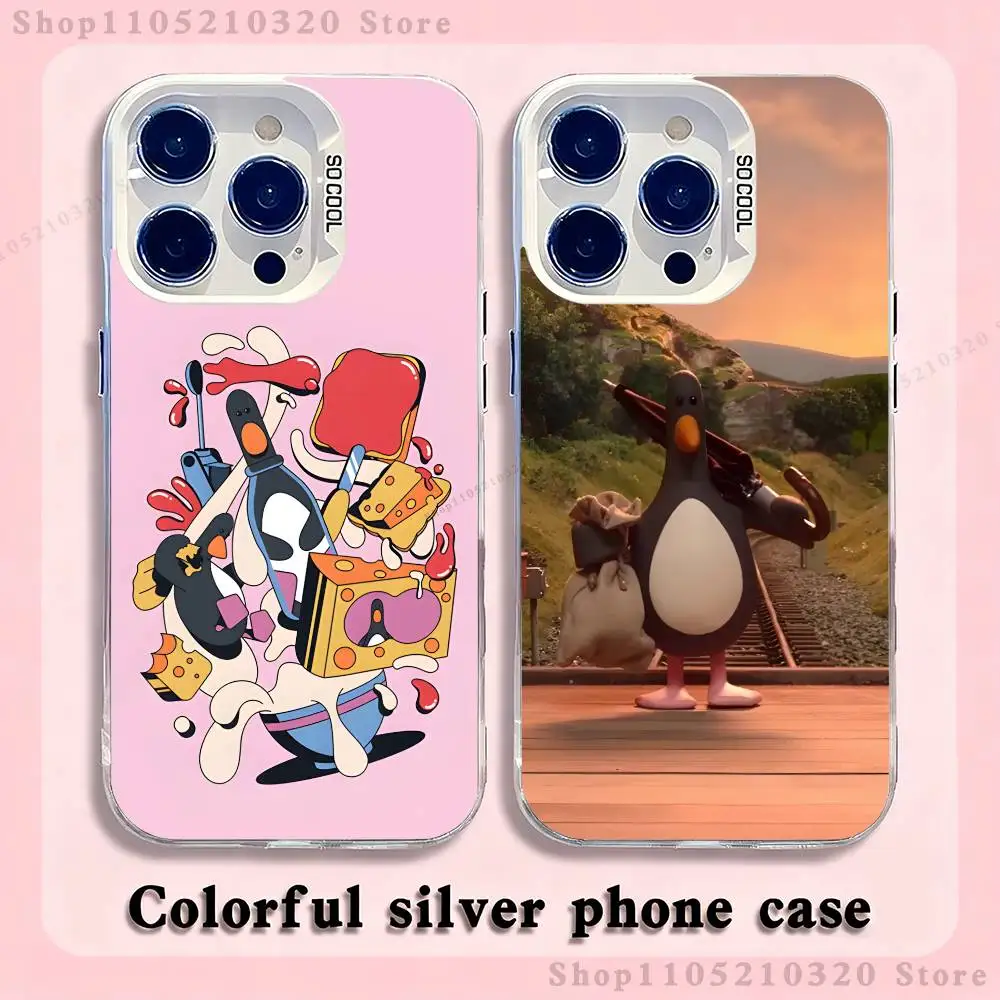 

F-Feathers McGraw Phone Case For iPhone 17,16,15,14,13,12,11,Pro,Max,Plus,Mini,XS,SE Anti Fall White Matte Hard Bumper