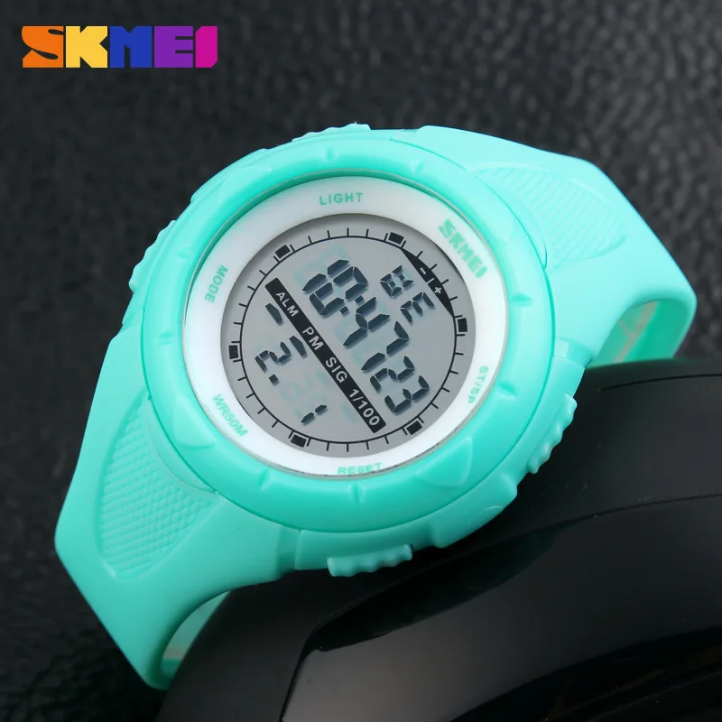 Skmei-ساعة إلكترونية للرجال ، رياضة ، غوص ، طالب ، عصرية ، جديدة