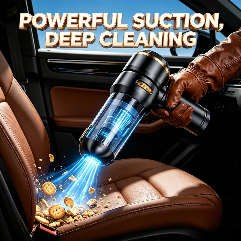 

Car Vacuum LEDlamp Cleaner Powerful Mini 98000PA Cordless Portable Vacuum Cleaner for Home Appliance Handheld Blower Car Cleaner