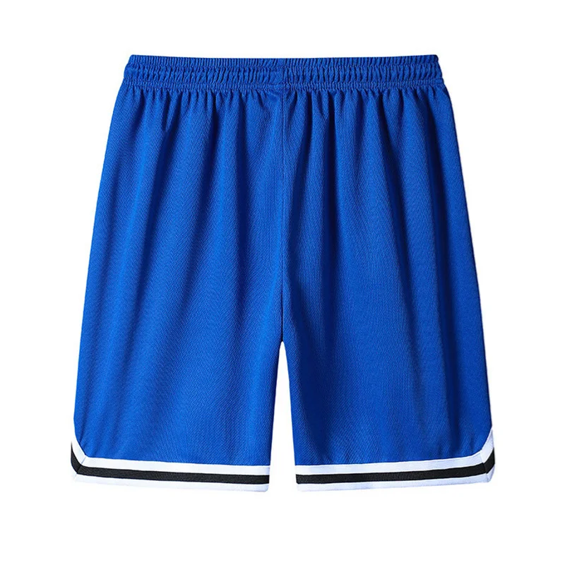 Jordan  Pants  Men  Solid  Color  Simple  Drawstring  Design  Breathable  Above The Knees  Sports  Shorts  Pants  Blue image 2