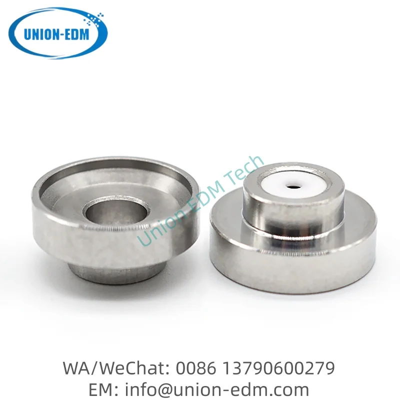 11826LA 0205997 (ID=1.5mm) Sodick Jet AWT Nozzle – Upper Ceramic Insert for Sodick Wire EDM Parts